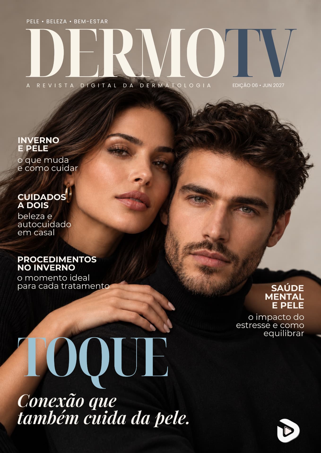 Capa DermoTV Junho 2027 — Toque