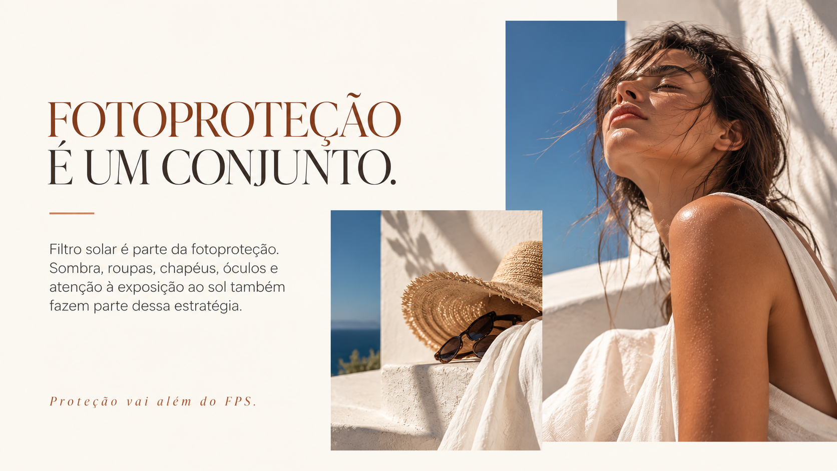 Página da edição: Fotoproteção além do FPS
